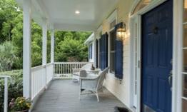 Front porch of a home